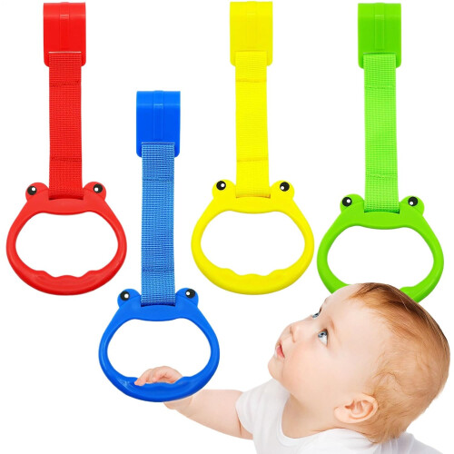 Baby Pull Up, 4 Pieces Cartoon Grasping Handles, Odorless Exercise Training Tool 2