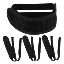 4pcs Bicycle Pedal Straps Pedal Toe Clips Straps Band for Fixed Gear Bike