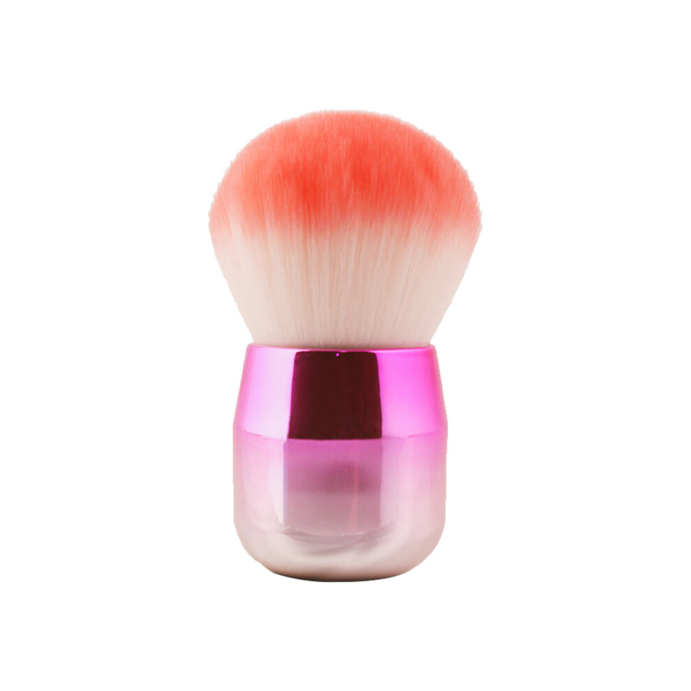 Acrylic Nail Dust Cleaner, Soft Kabuki Brush for Nail Art, Cosmetic Powder Collector with Stylish Rose Design For Halloween Parties For Nightclubs