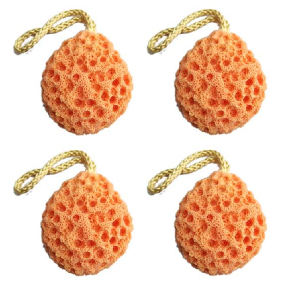 Comfortable And Durable Non-Latex Sponge For Body And Face, Super Soft Sponge That Expands When Wet For Rich Lather For Halloween Parties