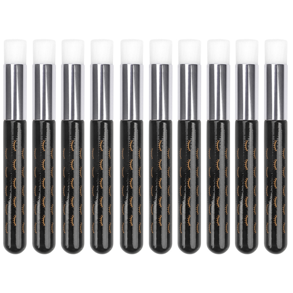 Lash Shampoo Brushes, Fresh Colors For Peel Off Blackhead Removal, High Quality Lash Brushes, Soft and Comfortable Facial Cleansing, 10 Pieces