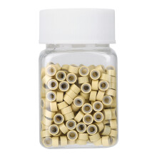 Extensii de păr cu mărgele, strat exterior din aluminiu și strat interior din silicon moale, extensii de păr premium anti-alunecare, fără a