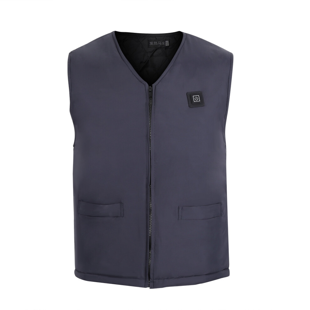 Electric Heated Vest Breathable Heating Vest With Constant Temperature Infrared Function Warm And Cozy Wear USB Powered For Winter Activities