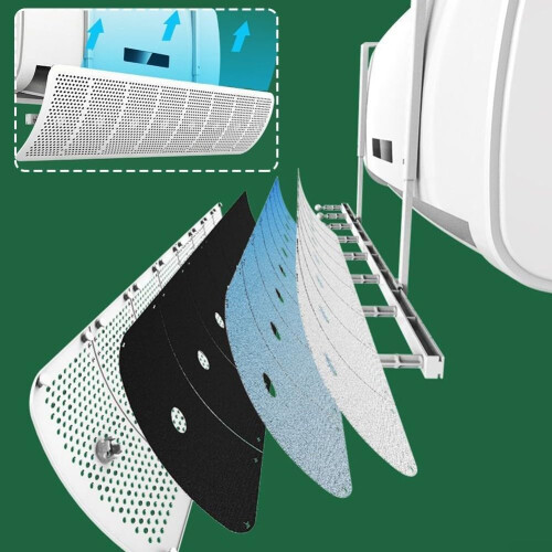Air Conditioning Deflector, Adjustable Deflector, Lightweight, Easy Installation, Universal Fit For Most Models 1