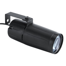 Witte LED-podiumverlichting voor discoballen, spotjes, pinspots, evenementenverlichting, zachte lichtbundel, eenvoudig te gebruiken, plug-and-play,