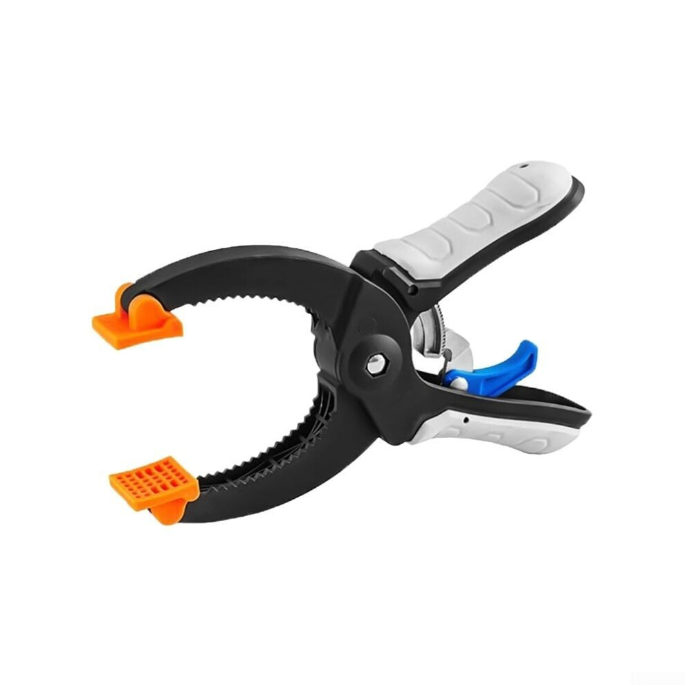 8 Inch Heavy Duty Ratchet Bar Clamp With Quick Release And Dual Swivel Pads For Woodworking 9199774043144