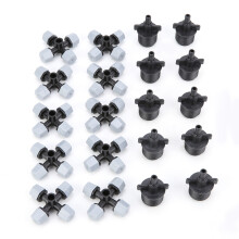 Goutteur d'irrigation pour arroseur de jardin, système d'irrigation goutte à goutte, fournitures de jardin extérieur, buse de brumisation en
