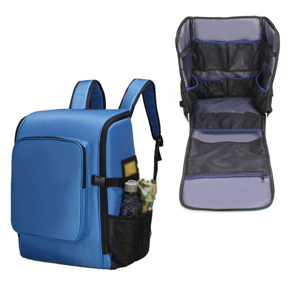 Large Waterproof First Aid Kit Backpack with Multiple Compartments and Reflective Strips for Camping