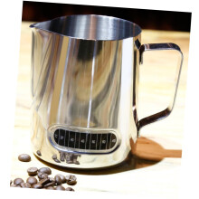 600ml Stainless Steel Milk Frothing Pitcher with Temperature Display, for Latte Art