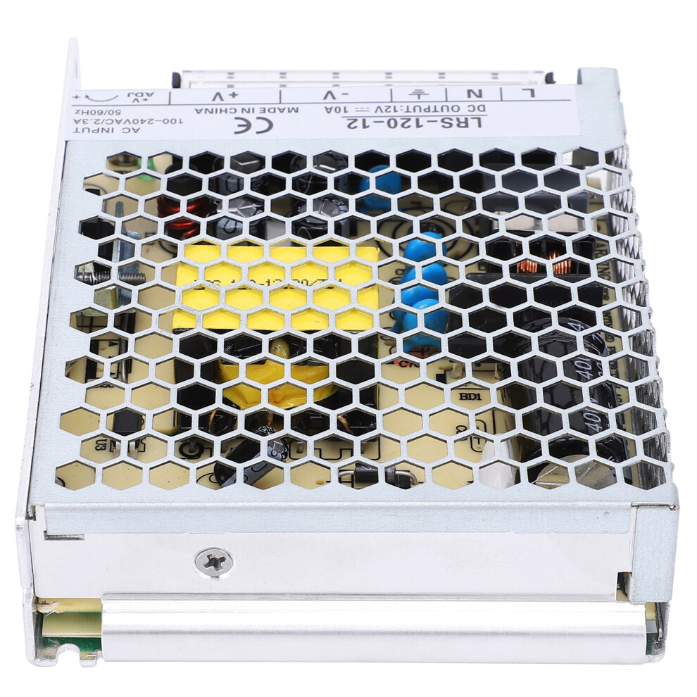 120W Switching Power Supply 12V/24V Led Indicator Aluminum Rsr-120-12 7901379139953
