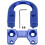 Aluminium Alloy Blue D Loop Ring for Compound Bow Release 5g 2