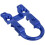 Aluminium Alloy Blue D Loop Ring for Compound Bow Release 5g 7