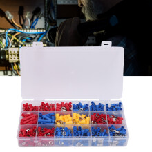 Wire Connector Kit 520pcs Cold Pressed Terminals Electrical Industrial Supplies