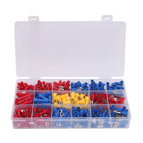 Wire Connector Kit 520pcs Cold Pressed Terminals Electrical Industrial Supplies 1