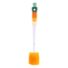 5 in 1 Bottle Cleaning Brush with Ergonomic Grip for Baby Bottles, Glassware and Straw Cleaning