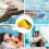 Floating Swim Board, Kickboard for Swim Training  Leg Float, 8Shape Orange 4