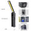 COB Flashlight with Magnet, 2000mAh, 16cm, White Light, USB Rechargeable 9