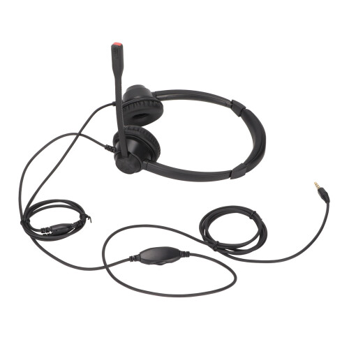 HD Microphone Headset, Comfortable Design For Extended Use, Great Durability For Demanding Environments, Easy Plug And Play Setup, Suitable For 1