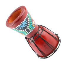 Djembé africain en bois de 5 pouces, instrument de percussion à main pour enfants et adultes