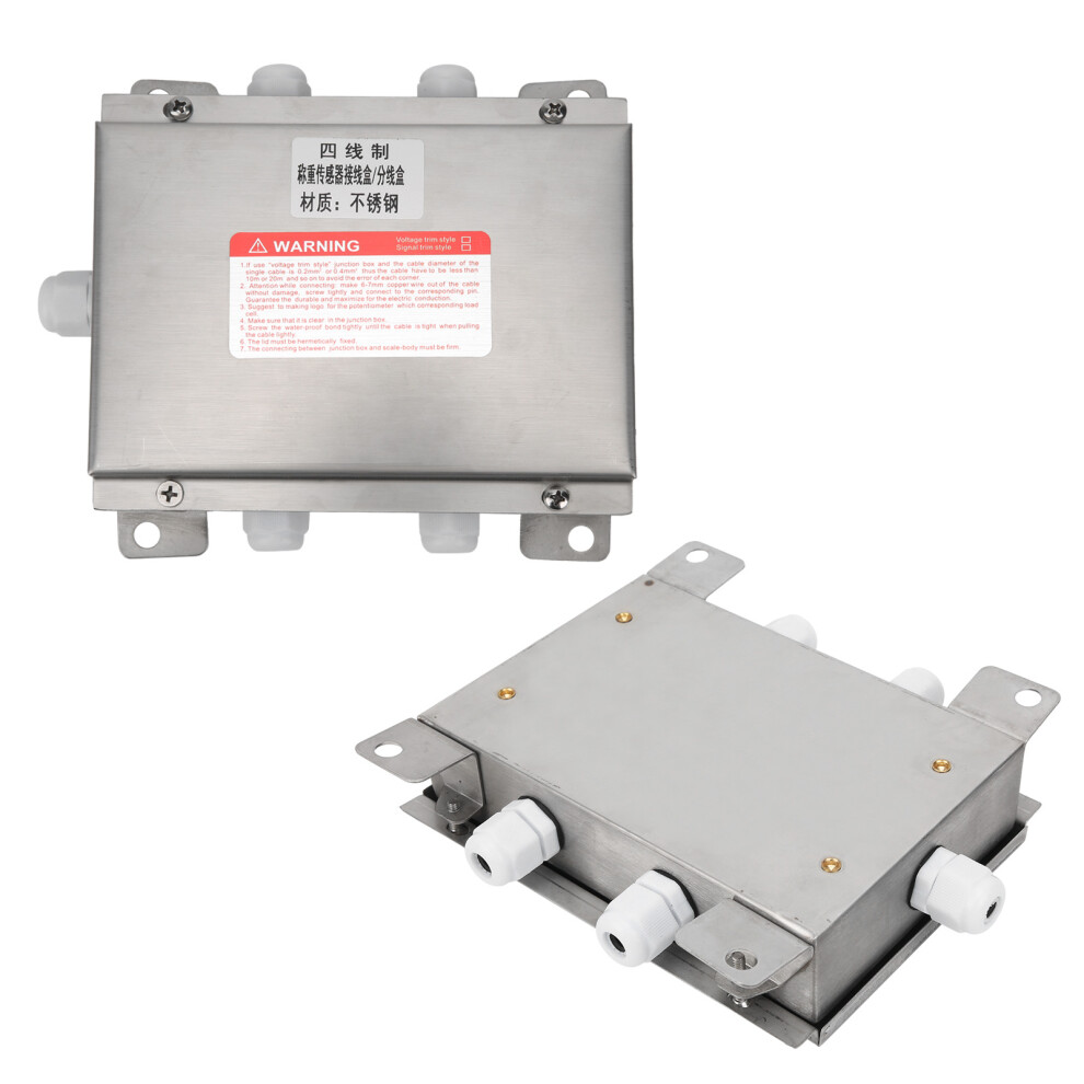 Waterproof Industrial Junction Box With Load Monitor Terminal - Stainless Steel 4971379150077