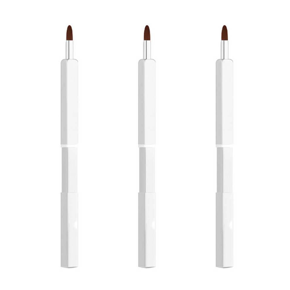Protects Brush Head, Compact Size for Convenient Carrying, Synthetic Bristles for Smooth Lip Application For Halloween Parties For Nightclubs