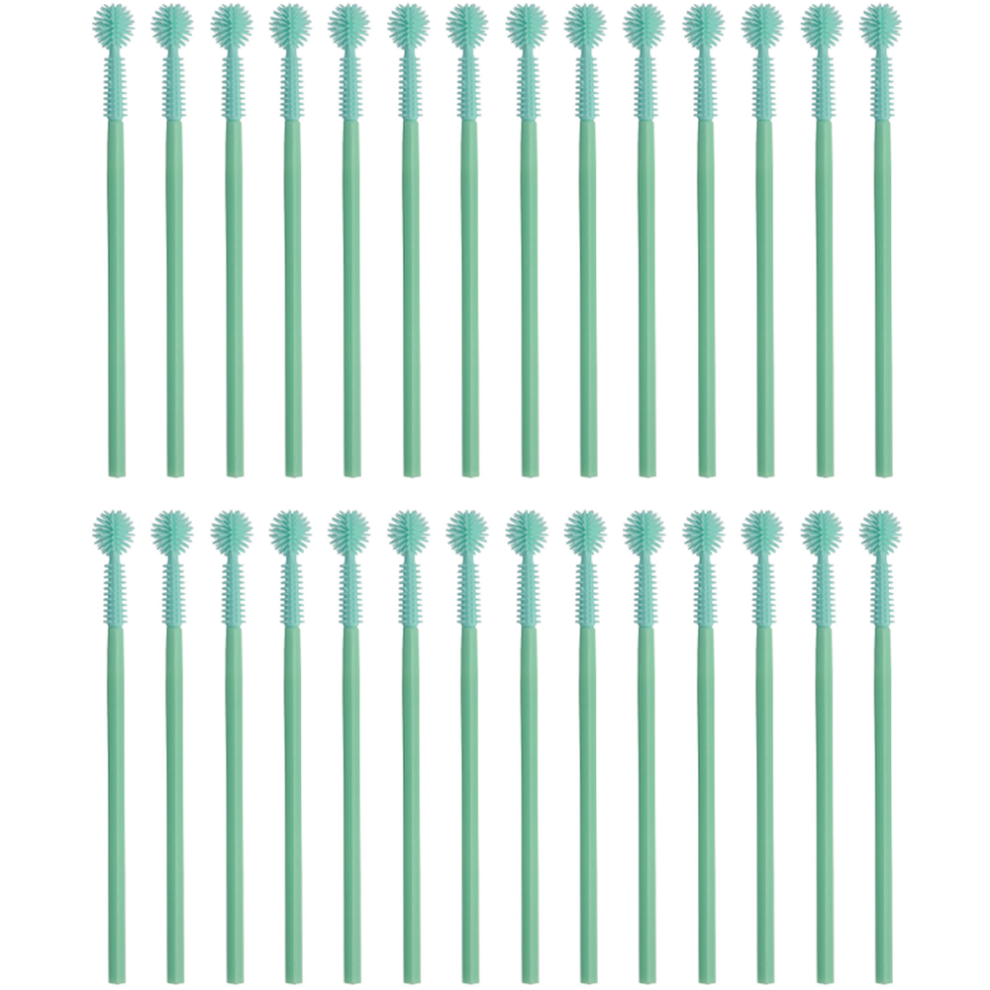 Makeup Brush Kit, 100pcs Disposable Mascara Wands for Hygienic No Infection Routine, Lightweight Handy for Professional and Personal Use, Spiral Bris