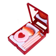 Kit de 5 mini pinceaux de maquillage multifonctions, matériaux haut de gamme, idéal pour les voyages. Manche résistant pour un maquillage