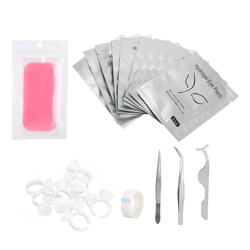 Dark Hydrogel Patch Eye Pads For Lash Extensions, Beauty Makeup Tool Lint Free Under Eye Gel Patches With Skin Elasticity Enhancement Circle