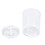 Vanity Makeup Storage Organizer Bathroom Essentials Accessories Functional Decor Elements Thick Clear Smooth Plastic Dust Resistant Lids Cosmetic Cot 2
