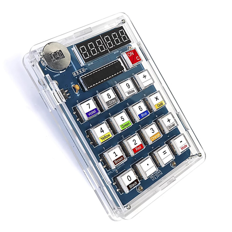 Diy Electronic Kit Calculator Soldering Practice Set For Beginners With Complete Components 9347817482010