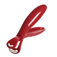 Hot Plate Gripper AntiScalding Clip with HeatResistant NonSlip Handle for Kitchen Oven Red