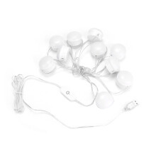 Lampes de maquillage LED élégantes et à intensité variable, 3 options de température de couleur haut de gamme pour votre miroir de maquillage