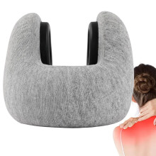 Memory Foam Travel Pillow U Shape Compact Travel Size Ergonomic Breathable Cushion for Sleeping Plane Backpacking Chair
