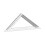150mm Portable Stainless Steel Triangles Ruler With Clear Scale For Engineering And Architecture Classroom Student Use 2