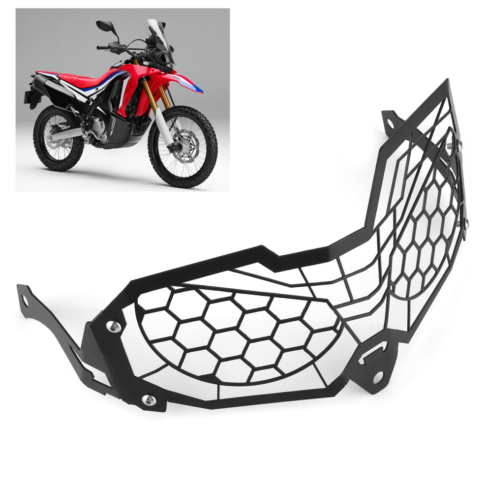 Headlight Grille Guard For Honda Crf250 Rally Anti-Damage Steel Cover 9331379152252