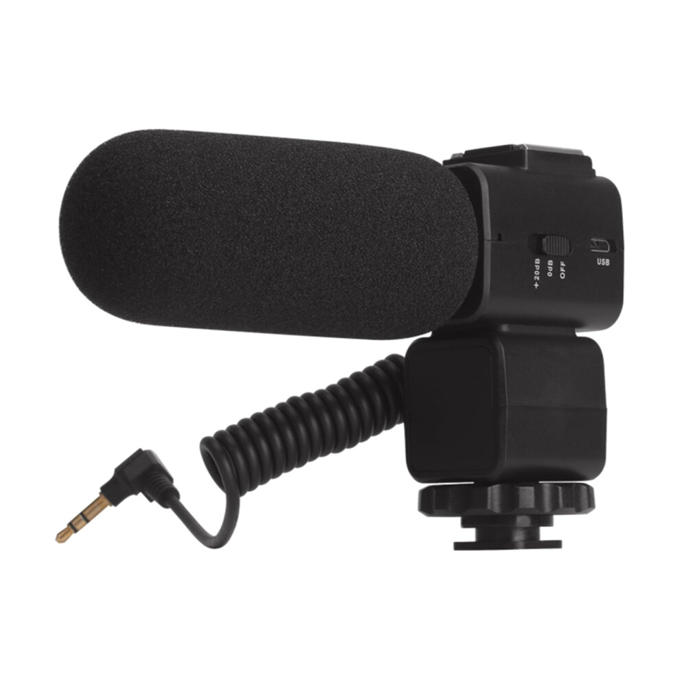 Mini Video Microphone, Portable Interview Microphone, Condenser Microphone For Phone, Dslr Camera Microphone 9094768812969