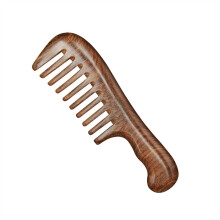 Hair Comb Wooden Salon Long WideTooth Massage Tool For Men And Women Model B Home Use