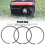 Engine Piston Ring Combo for AirCooled Diesel Generator 192F 92mm Durable 10