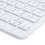 HB028 7in White Bluetooth Mini Keyboard 59 Keys for Tablet Computer Accessories 1