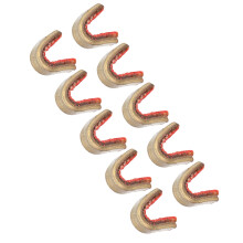 10pcs Brass Nocking Buckle Clip for Archery Bowstring, 3mm, 16g
