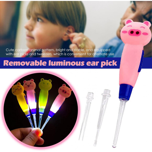 Ear Wax Removal Tool LED Light Ear Cleaner Kit With Ear Camera Wireless Remover 10.8 Cm 1
