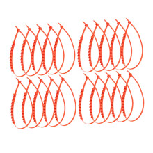 Tire Chains 20Piece Nylon Set Flexible Winter Car Kit Essentials for Snow Protection and Skid