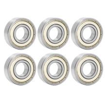 10X 6202Z Kugellager Tiefe Nutenschlitz Hochpräzise Miniatur-Rollenlager