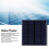 3W DC12V Solar Panel Cell Board 145x145mm for DIY Electronic Projects 3