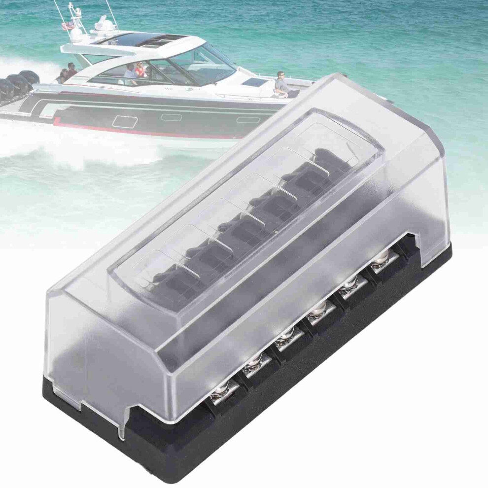 12-32V Waterproof 6 Way Blade Fuse Panel 30A With Indicator For Cars Rvs Marine 3551375446407