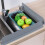 Silicone Splash Guard for Sink, Kitchen Water Protector, 50.47 cm 2