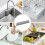 Silicone Splash Guard for Sink, Kitchen Water Protector, 50.47 cm 3
