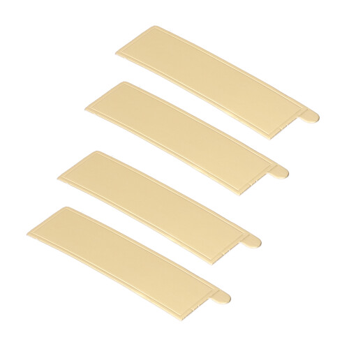 Gold Cardboard Mousse Cake Boards 100PCS - Durable & Disposable for Bake Sales