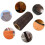 50m DIY Hand Stitched Leather Thread Leather Hand Woven Colored Polyester Flat Rope 2