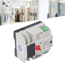 Interruttore di trasferimento automatico dual power 2P da 63A per generator AC a 110V